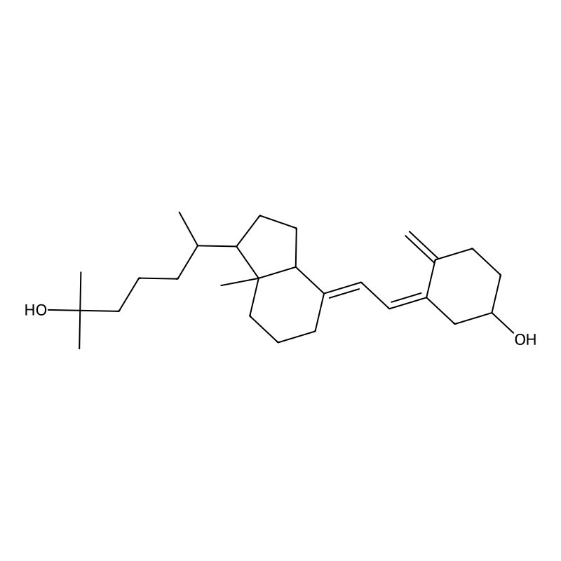 3-[2-[1-(6-hydroxy-6-methylheptan-2-yl)-7a-methyl-2,3,3a,5,6,7-hexahydro-1H-inden-4-ylidene]ethylidene]-4-methylidenecyclohexan-1-ol