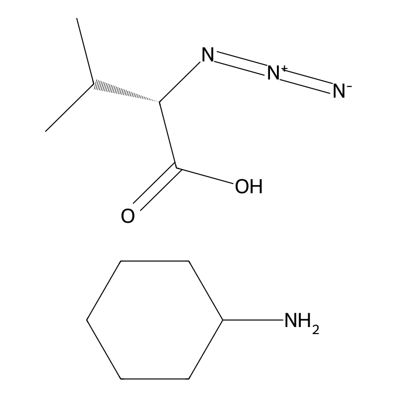 (S)-2-Azido Isovaleric Acid Cyclohexylammonium Salt